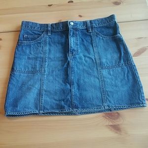 Gap Jean Skirt Denim Women's Size 12